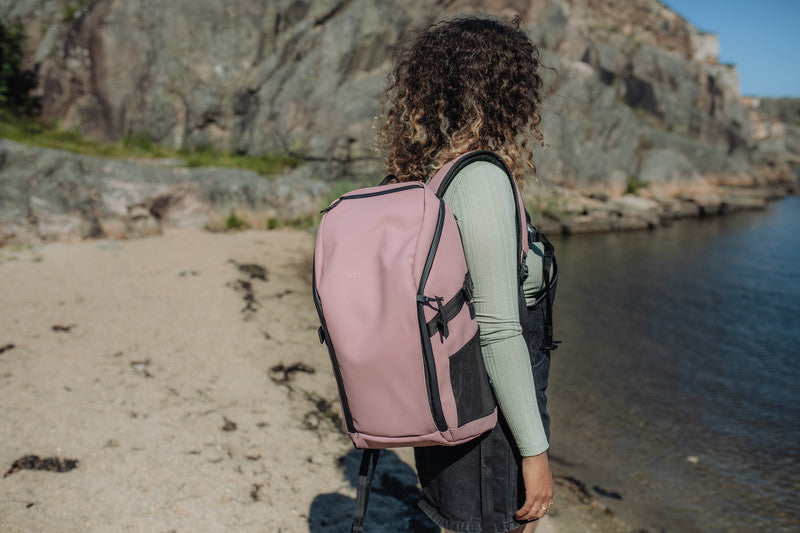 Beckmann Street Go – Notebook-Rucksack – für 16"-Notebook, 26 l, rPET, altrosa