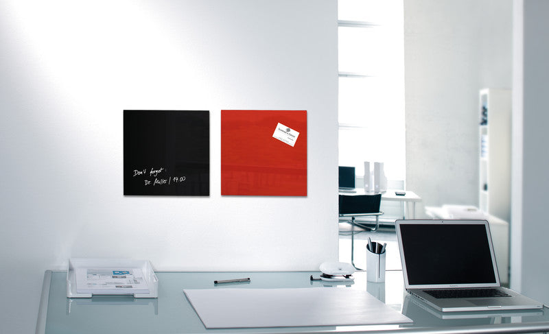 Sigel Whiteboard – 180 × 120 cm, Glas, magnetisch, Wandmontage