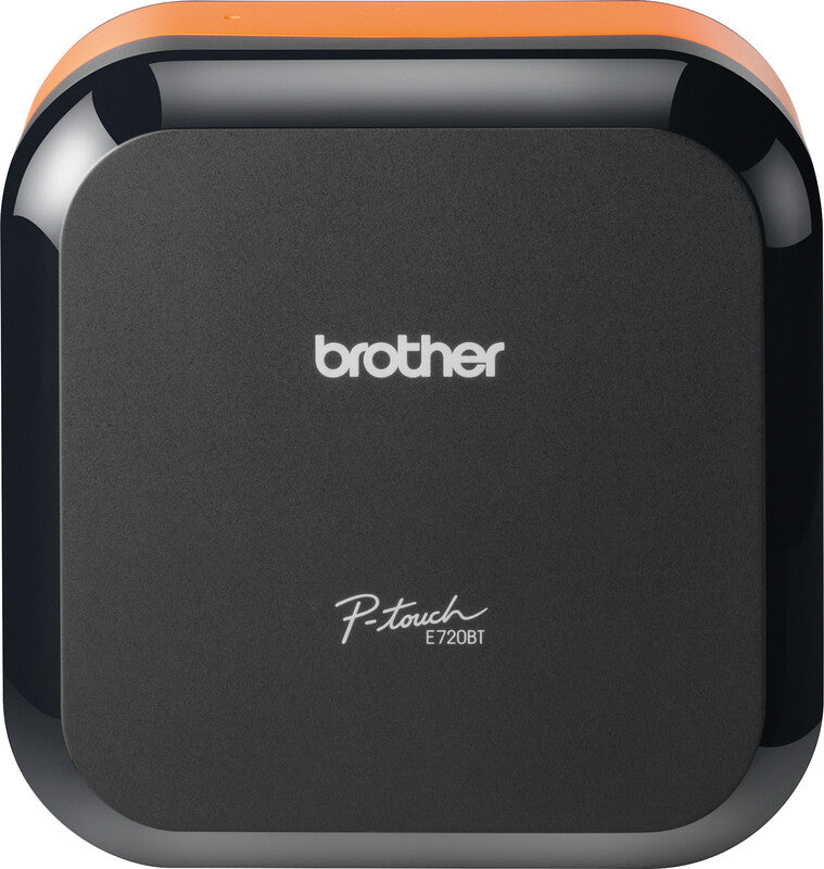 Brother Cube Pro E720BT Etikettendrucker – Bluetooth, Thermodruck, Lithium-Ionen-Akku, max. Druckhöhe 18 mm