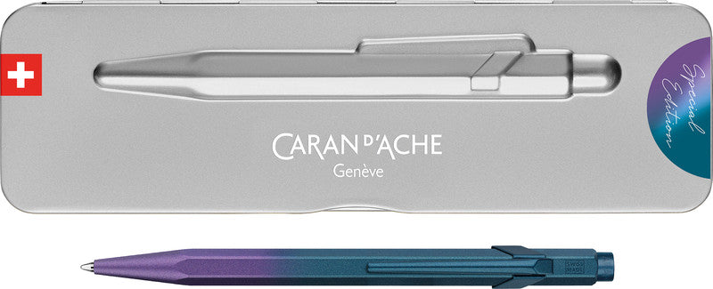 Caran d-Ache Caran d'Ache Kugelschreiber – Meerviolett, Aluminium