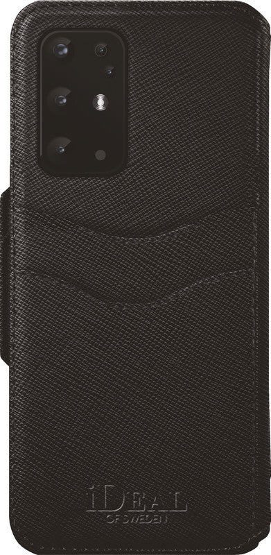 Ideal of Sweden – Booklet-Hülle – für Samsung Galaxy S20+ – Saffiano Schwarz – mit Kartenfach, Magnetverschluss