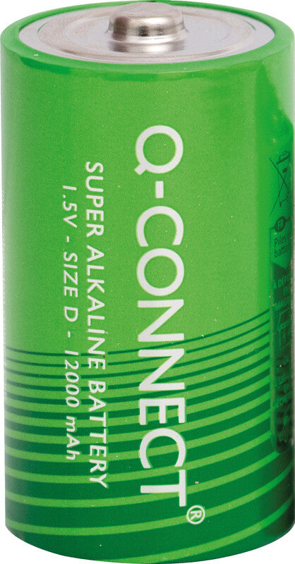 Q-CONNECT Baby Akku 1,5 V 5700 mAh 8,55 Wh Alkaline – für Geräte