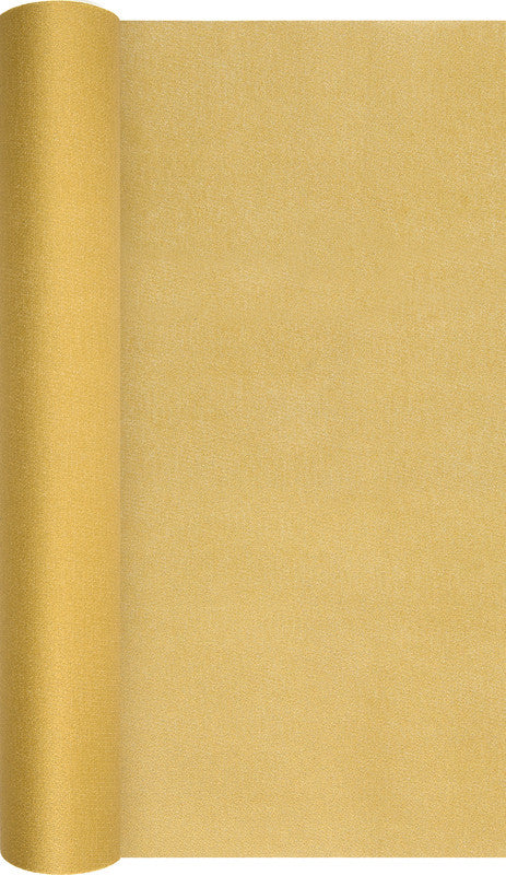 Home fashion Tischläufer Papier Gold – 490 × 40 cm