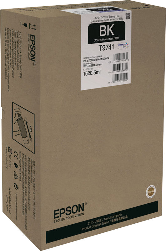Epson Tintenpatrone T9741, Schwarz