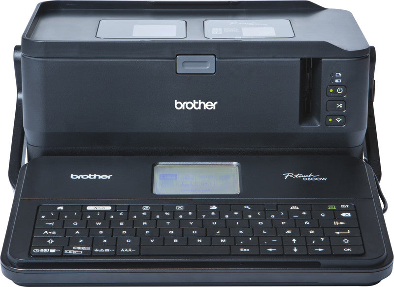 Brother P-touch D800W – Beschriftungsgerät, für TZe-Bänder 3,5–36 mm, USB, WLAN