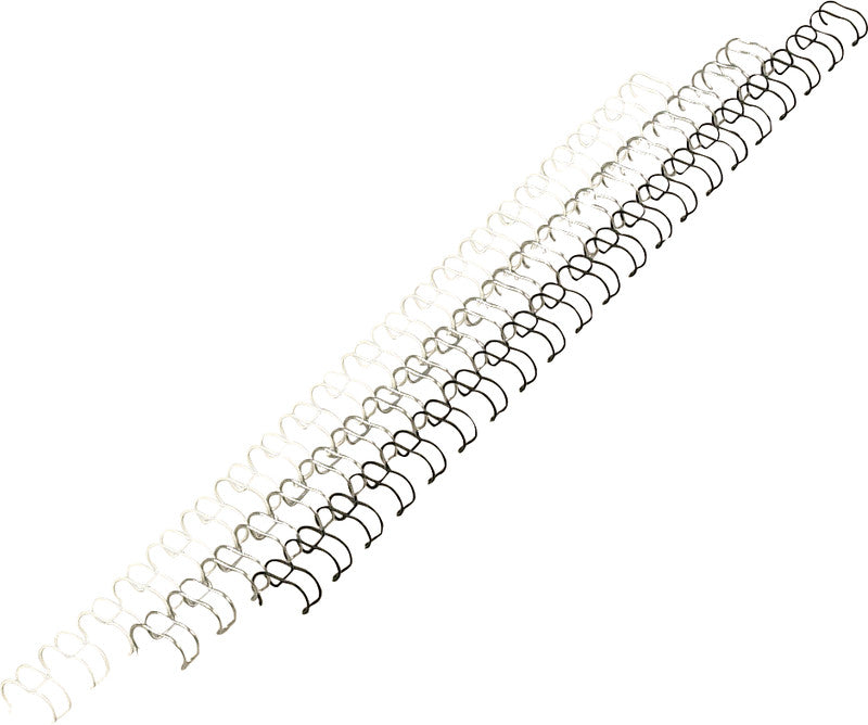 GBC Drahtbinderücken – für A4 – Ø 14 mm, weiss, Draht – 100 Stk.