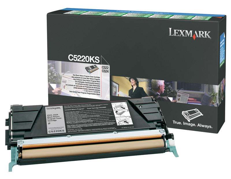 Lexmark Toner – schwarz, 4000 Seiten