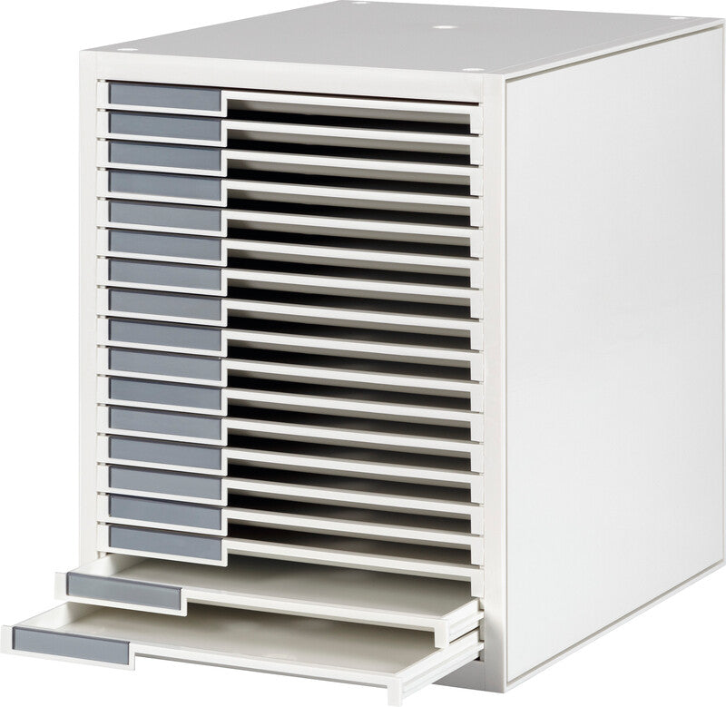 Styro KAY Schubladenelement – für Format A4 – 270 × 340 × 345 mm