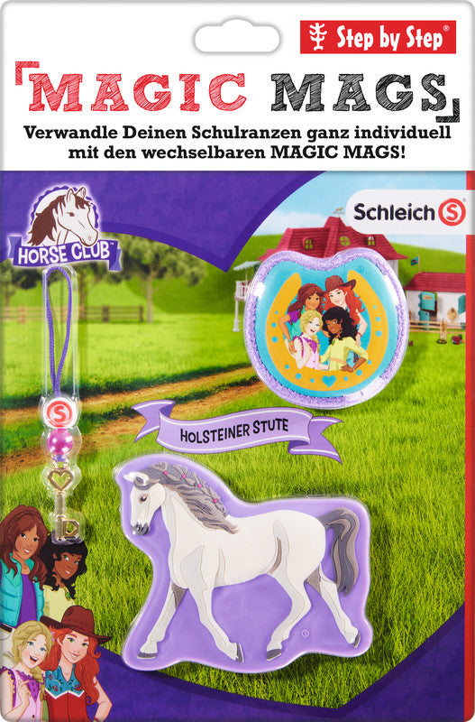 Step by Step Magic Mags Zubehörset – 3-teilig – Holsteiner Stute – für Cloud, Space, 2in1 Plus und andere