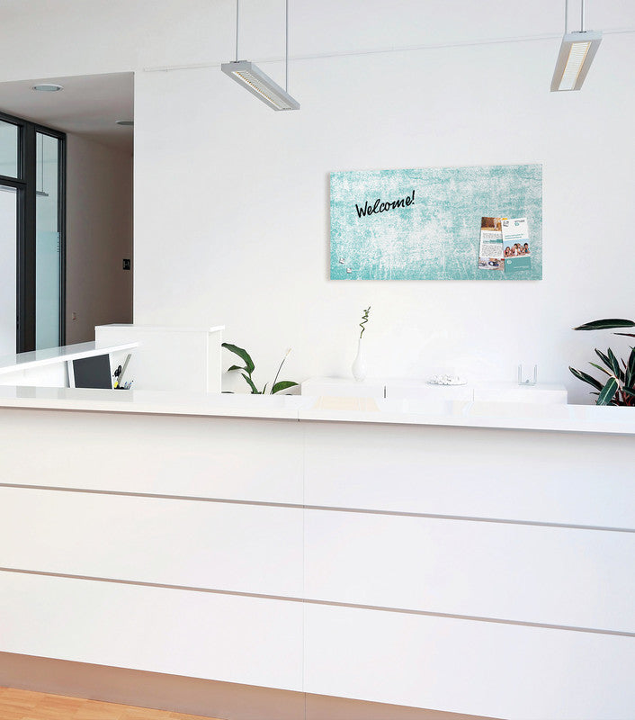 Sigel Whiteboard – 91 × 46 cm, Glas, magnetisch, Wandmontage