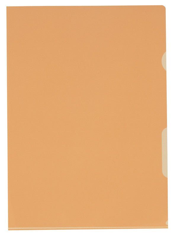 Kolma Sichtmappe A4 – 10er-Pack, Orange, Kunststoff, Glänzend, 130 µm, 100% Rezyklierbar