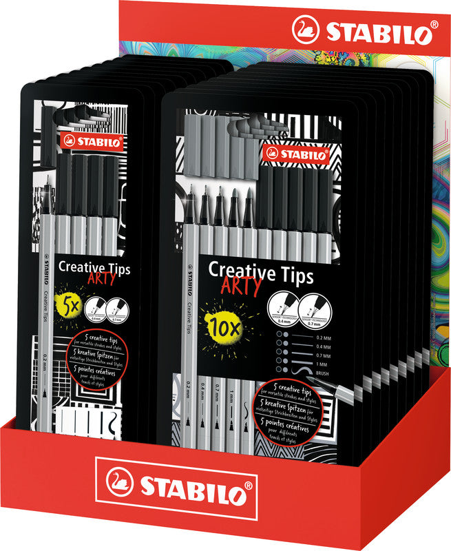 STABILO Filzstifte, Strichbreite 0,2–1,0 mm