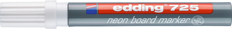 Edding Kreidemarker 725 – Keilspitze, 2–5 mm – Weiss