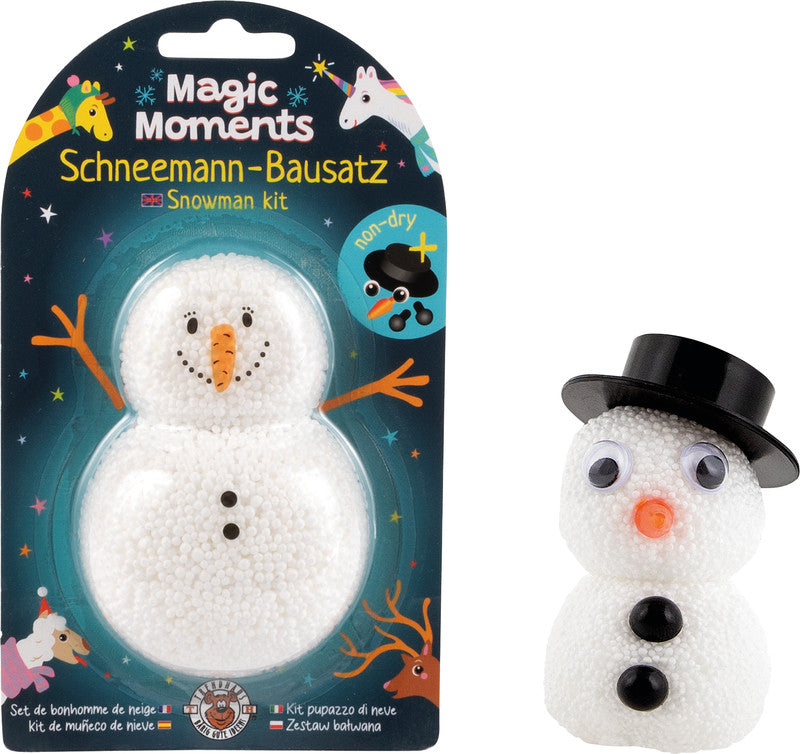 Trendhaus Bastelset Schneemann Magic Moments – 7-teilig – 100 × 170 mm