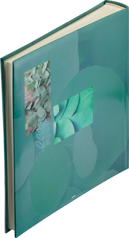 Hama Fotobuch Singo II – für 300 × 300 mm, grün, mit Pergaminzwischenblättern, Karton