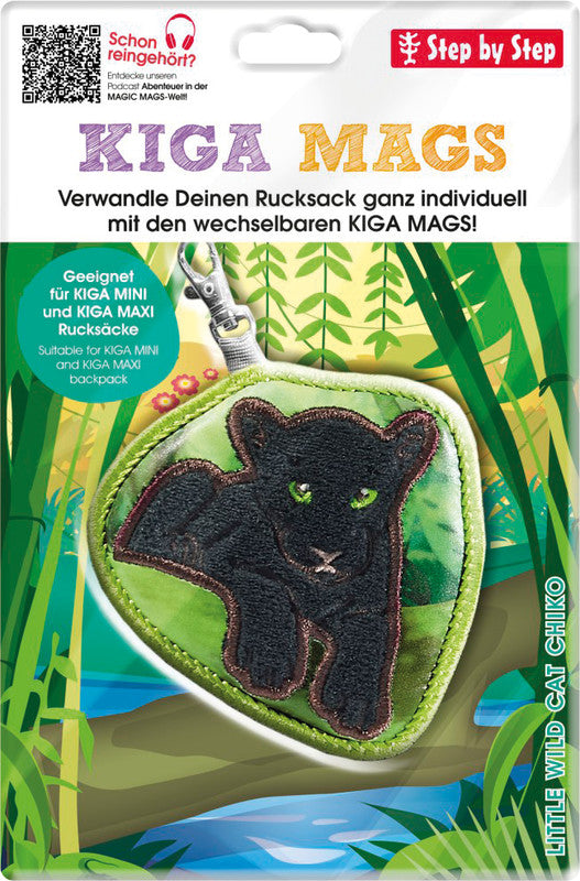 Step by Step Magic Mags Magnet-Applikation – Little Wild Cat Chiko – für Mini und Maxi