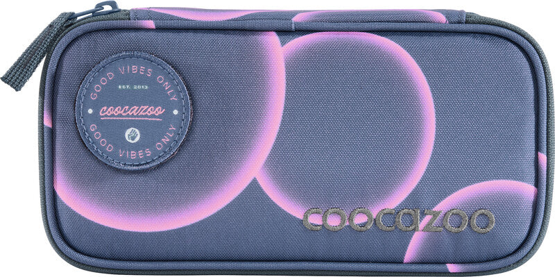 Coocazoo Schlamperetui, leer – Swirl Whirl – Kunststoff – 24,0 × 6,0 × 11,0 cm