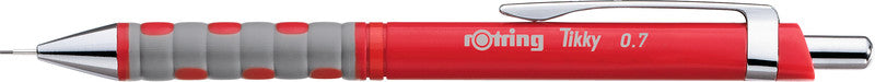 Rotring Tikky Druckbleistift – 0,7 mm, rot, mit Radierer