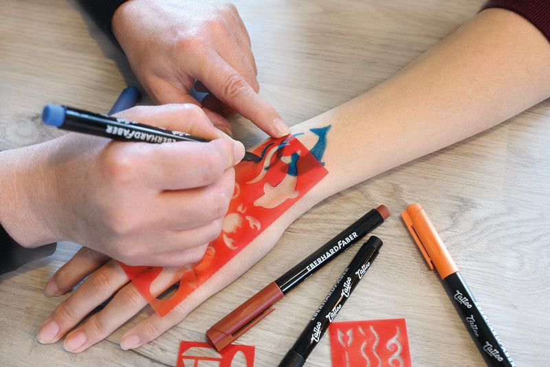 Eberhard Faber Non-Permanent Marker – Rundspitze – Sortiert – 4er-Set – Wasserlöslich