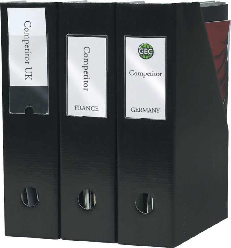 Djois Schuletiketten – 55 × 150 mm, 6 Stk, PP, permanent haftend, hochglänzend