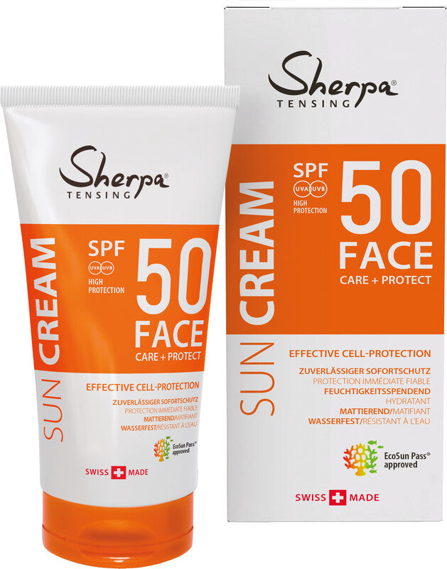 Sherpa Sonnencreme SPF 50 – wasserfest – 50 ml