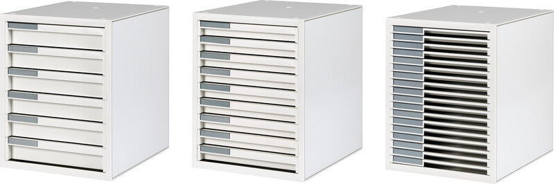 Styro Schubladenelement – für Format A4 – 270 × 340 × 345 mm