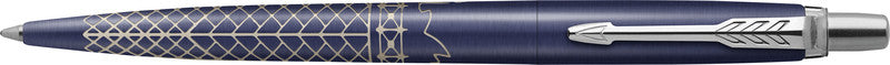 Parker Kugelschreiber – Blau, Edelstahl