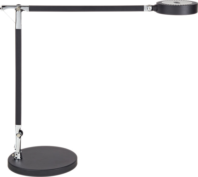 MAUL LED-Tischleuchte Grace – Touchfeld, dreh- und neigbar, dimmbar – 3000–6500 K – 300 lm 6 W – Schwarz