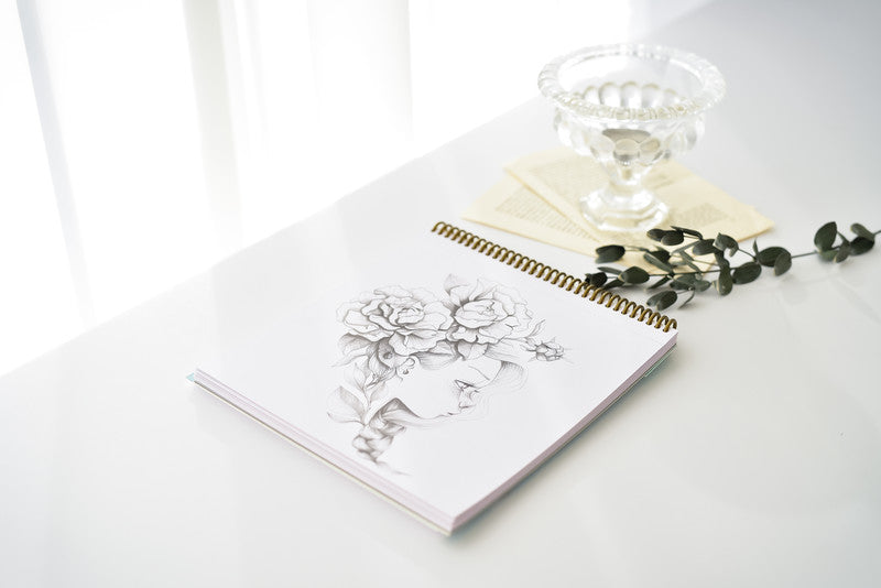 Avenue Mandarine Coloriage Wild Malbuch, Papier, 20 × 25,5 cm, Mehrfarbig