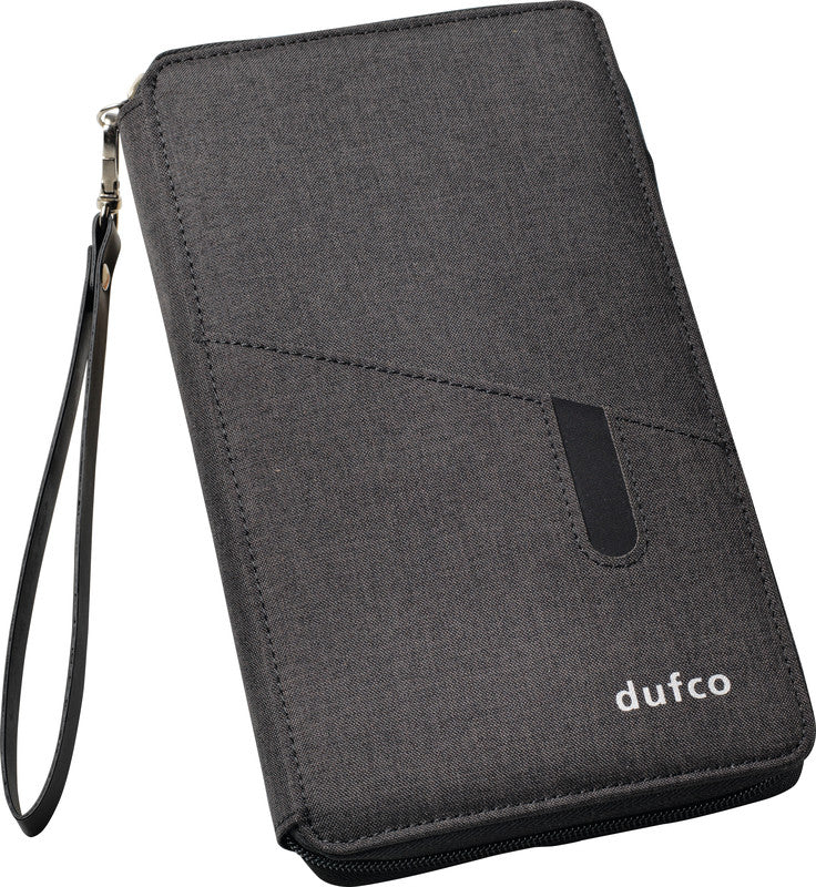 Dufco Tablet-Schutzhülle – Bis 15,2 cm (6"), Anthrazit, Textil