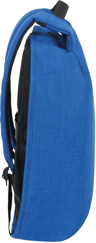 Samsonite Securipak – Notebook-Rucksack – für 15,6"-Notebook, 17 l, Kunststoff, Blau, RFID-Schutz