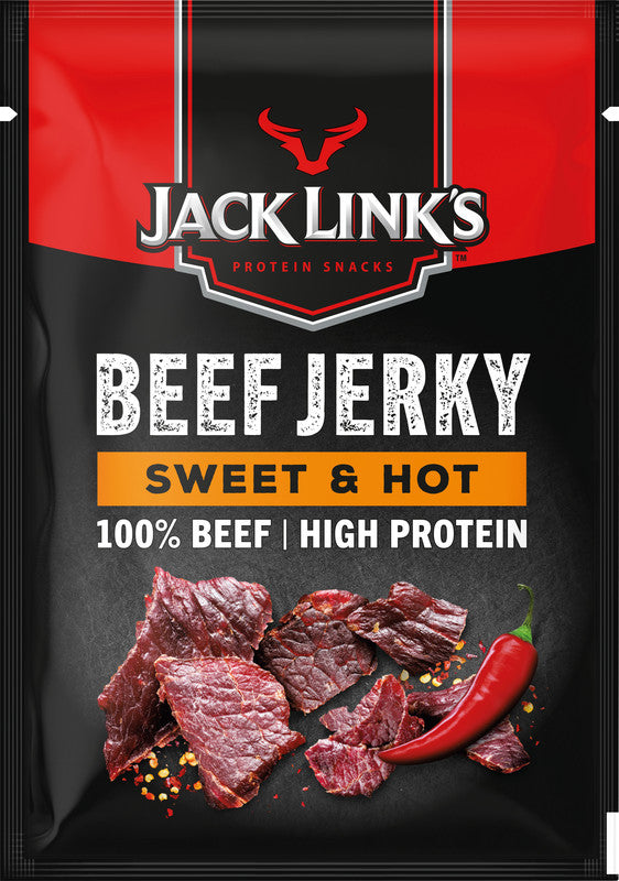 Jack link's Beef Jerky – Sweet & Hot, 25 g