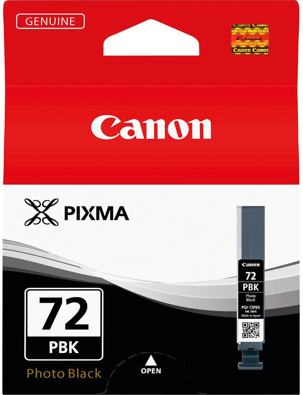 Canon Tintenpatrone PGI-72PBK, schwarz – für Inkjetdrucker/Multifunktionsgeräte