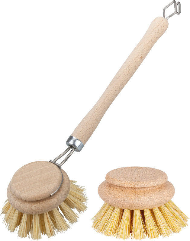 Croll+denecke Croll & Denecke Geschirrbürste – 24 cm, Sisal, Buche