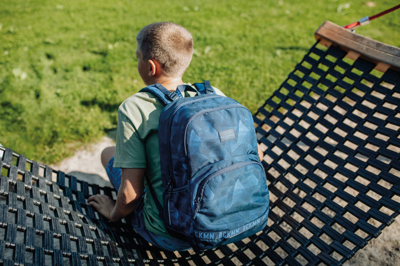 Beckmann Junior Sport Rucksack – Blue Quartz – 31,0 × 45,0 × 22,0 cm – aus recyceltem PET