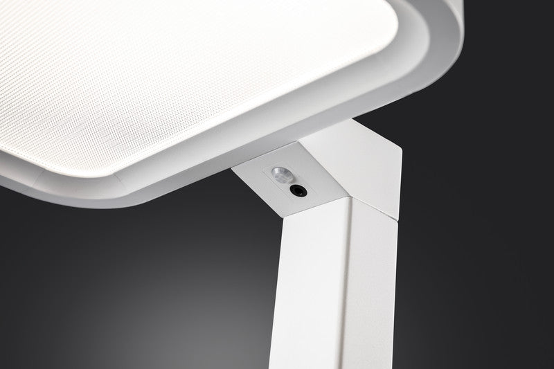 Hansa Stehleuchte – 4000 K neutralweiss, dimmbar, mit Bewegungs- & Tageslichtsensor, 3700 lm, weiss