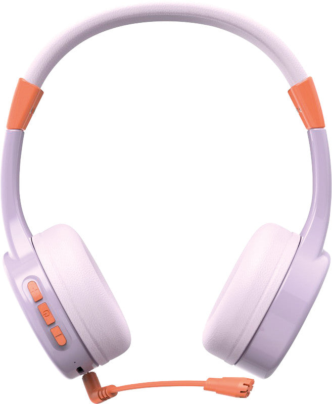 Hama Teens Guard II – On-Ear Headset – Bluetooth, Lautstärkebegrenzung 85 dB – Lila/Orange – bis 50 h