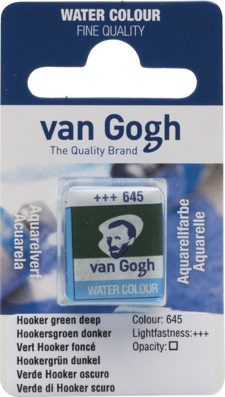 Van gogh Aquarellfarbe – Dunkel Hookergrün