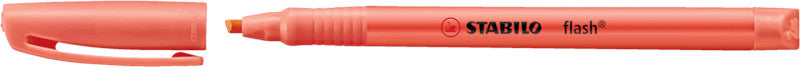STABILO Flash Textmarker Rot – Keilspitze, 1–4 mm