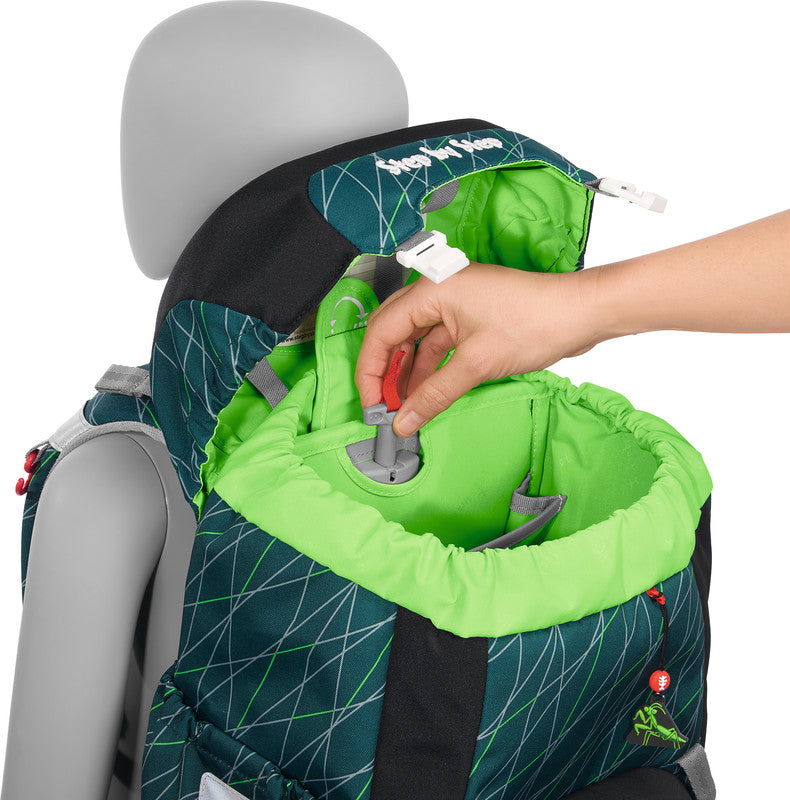 Step by Step Schulrucksack GRADE – Jumping Spider – aus 100% recycelten PET-Flaschen – 28,0 × 41,0 × 2,0 cm
