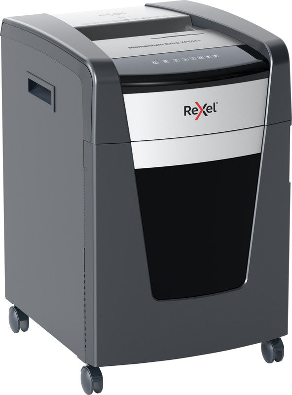 Rexel Momentum Extra XP514+ – Aktenvernichter, DIN P-5, Mikroschnitt 2 × 15 mm, 14 Blatt, 60 l, A4