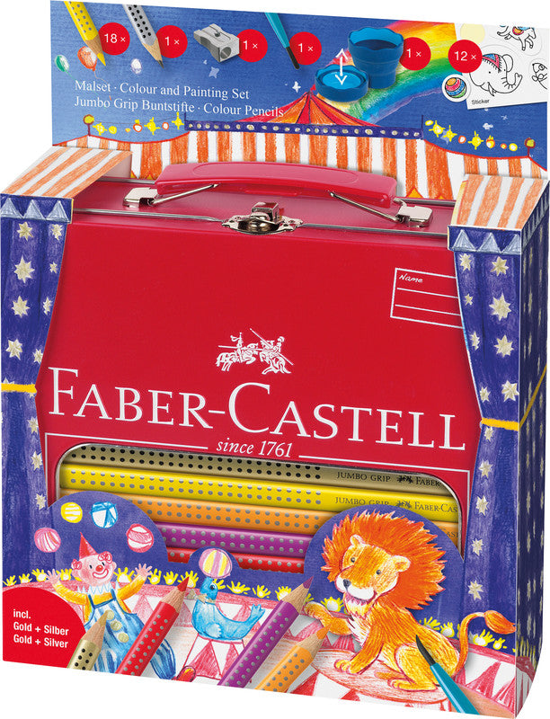 Faber-Castell Aquarellfarbstift – Warmgrau IV, Ø 5,3 mm, dreieckig, FSC