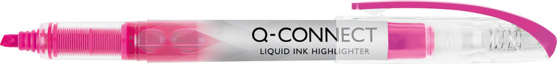 Q-CONNECT Textmarker Set 4 Farben – Keilspitze, 1–4 mm