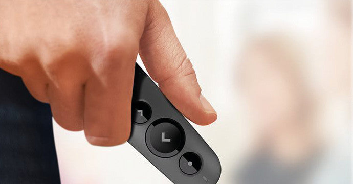 Logitech R500s – Presenter – Laser Klasse 1, Bluetooth, 2,4 GHz, Reichweite ca. 20 m, für Windows/Mac/iOS u. a.
