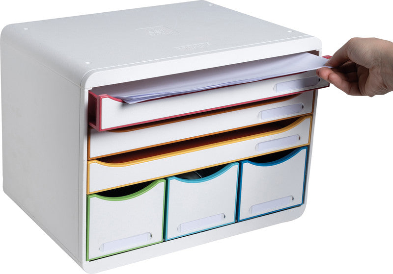 Exacompta Schubladenelement Store Box – für Format A4+ – 355 × 270 × 271 mm