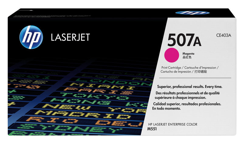 HP Toner 507A – magenta, 6000 Seiten