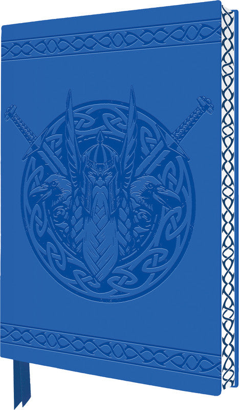 Flame tree Notizbuch, A5, liniert, 176 Seiten, Softcover, 80 g/m² – blau