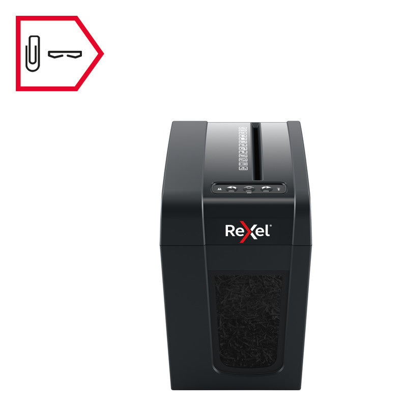 Rexel Secure X6-SL Slimline – Aktenvernichter, DIN P-4, Partikelschnitt 4 × 40 mm, 6 Blatt, 10 l, A4