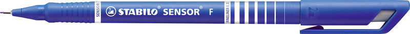 STABILO Sensor F Fineliner 0,3 mm – blau