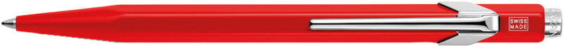 Caran d-Ache Kugelschreiber – Rot, Aluminium